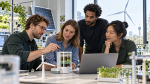 Start-up-Team entwickelt nachhaltige Technologien